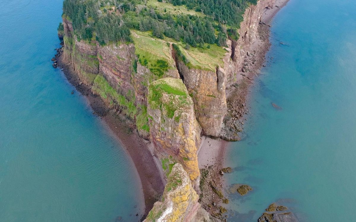 An Overlooking View at Cape Split Provincial Park