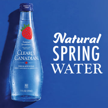 Natural spring water