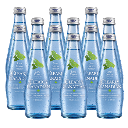Essence Lime Glass Bottles