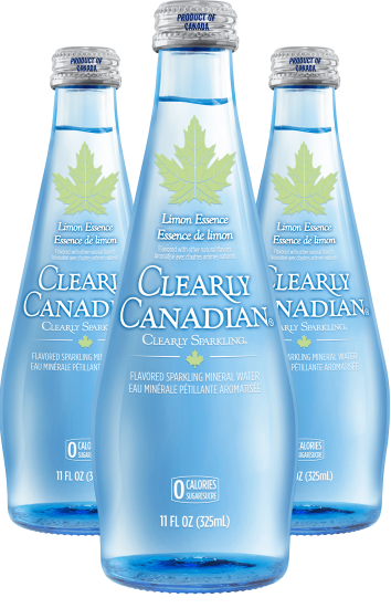 Clearly Canadian Country Raspberry - Three 325ml Bottles